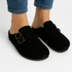 Franco Banrtti Repu Slipper Black Cha