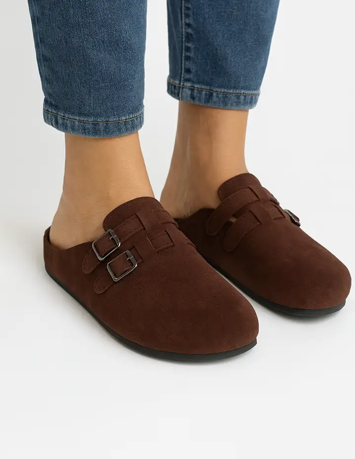Franco Banrtti Repu Slipper Brown Cha