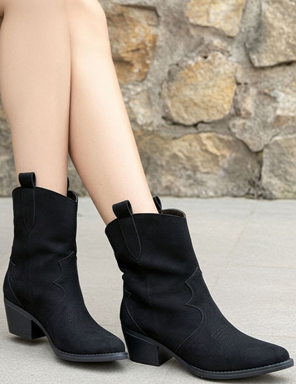 Franco Banetti Noct Boot Black