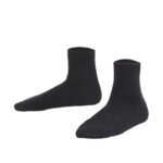 Marie France Classic Girl Half Socks Black