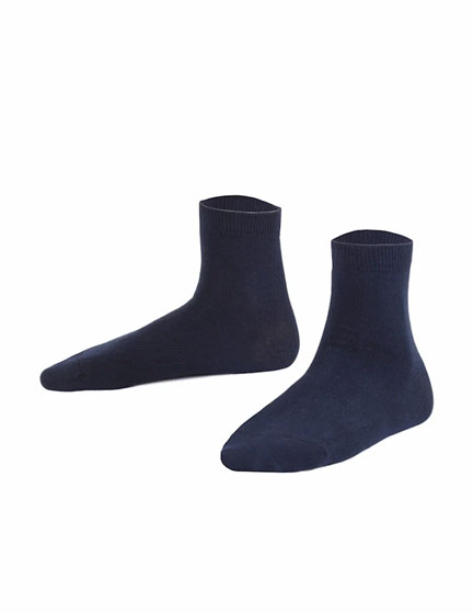 Marie France Classic Girl Half Socks Navy