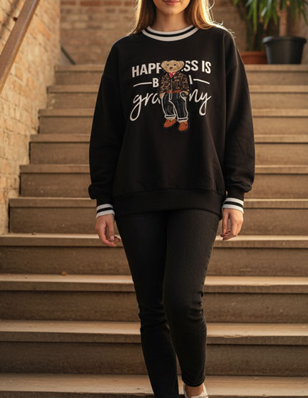 Franco Banetti Appsy Top Black