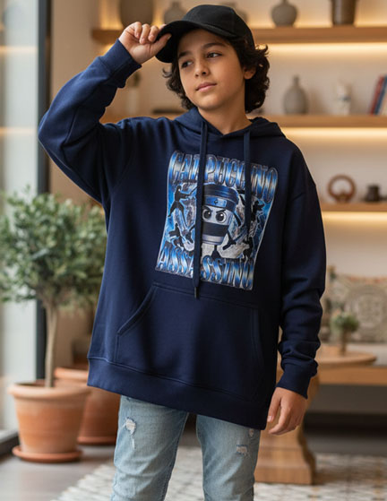 Franco Banetti Brainrot Hoodie Navy