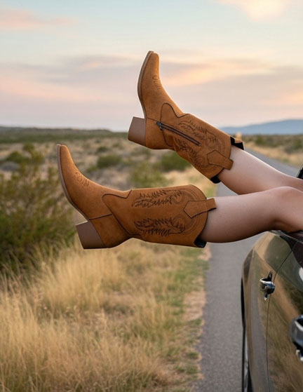 Franco Banetti Chel Boot Camel