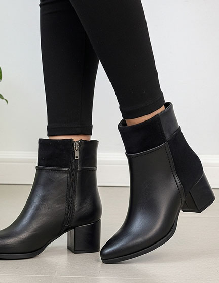 Franco Banetti Cilt Boot Black