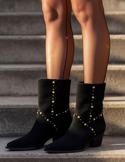 Franco Banetti Cobra Boot Black