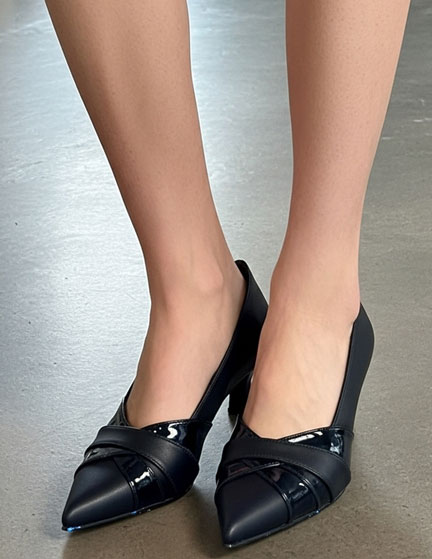 Franco Banetti Echba Pump Navy