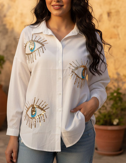 Franco Banetti Eyona Shirt White