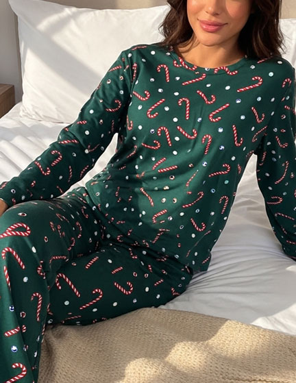 Franco Banetti Favi Pijama Green