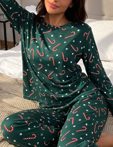 Franco Banetti Favi Pijama Green 1