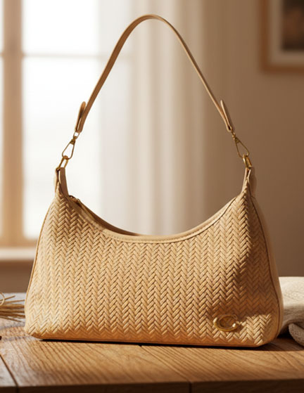 Franco Banetti Gom Bag Beige