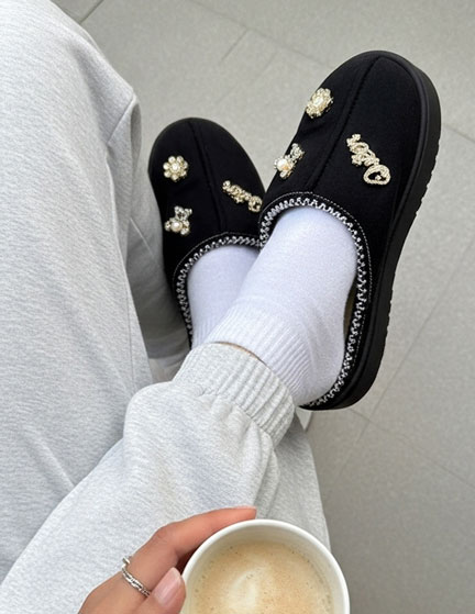 Franco Banetti Maro Slipper Black