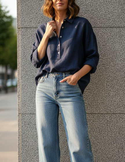 Franco Banetti Jela Shirt Navy