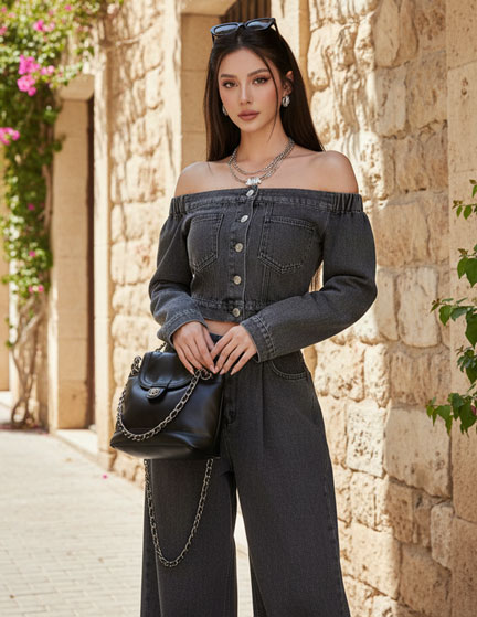 Franco Banetti Kim Set Grey