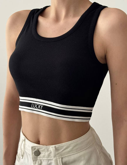 Franco Banetti Lucky Crop Black