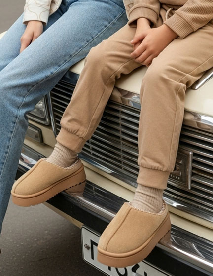 Franco Banetti Gaby Slipper Beige