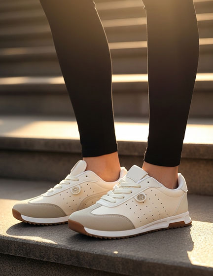 Franco Banetti Pluz Sneakers Beige