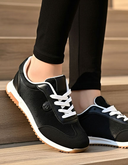 Franco Banetti Pluz Sneakers Black