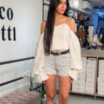 Franco Banetti Puffy Top White