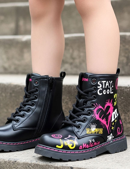 Franco Banetti Ract Boot Black