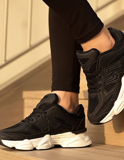 Franco Banetti Pluz Sneakers Black