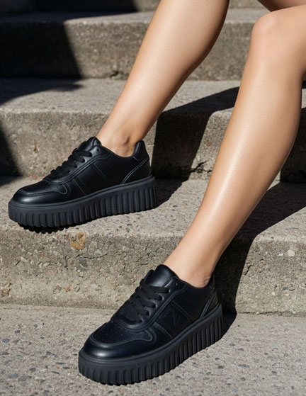 Franco Banetti Raha Sneakers Black