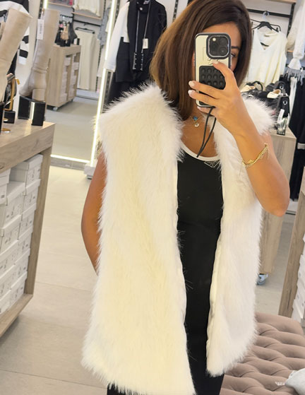 Franco Banetti Rich Vest White