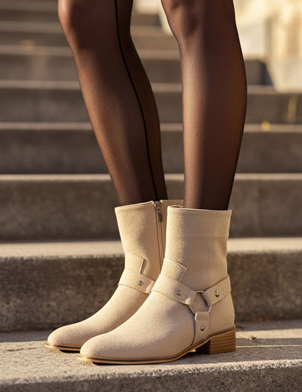 Franco Banetti Ringa Boot Beige