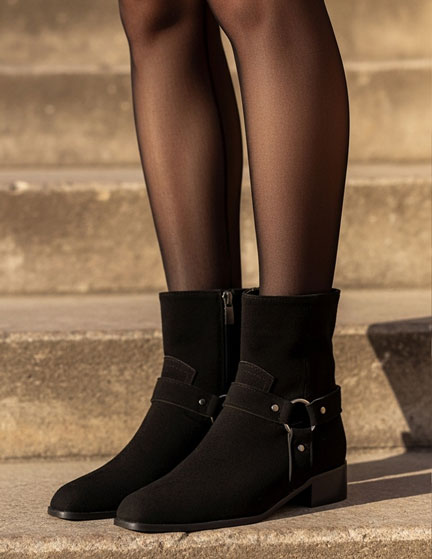 Franco Banetti Ringa Boot Black