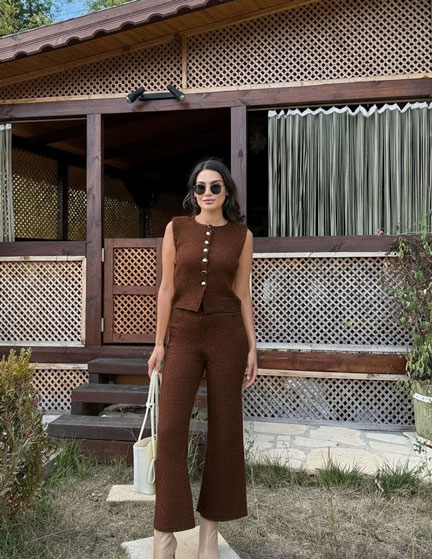 Franco Banetti Sello Set Brown