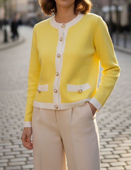 Franco Banetti Seto Top Yellow