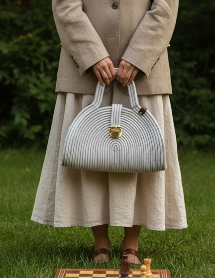 Franco Banetti Summer Bag Silver