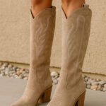 Franco Banetti Texana Boot Beige