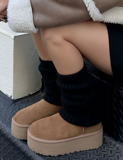 Franco Banetti Ugg Socks Black