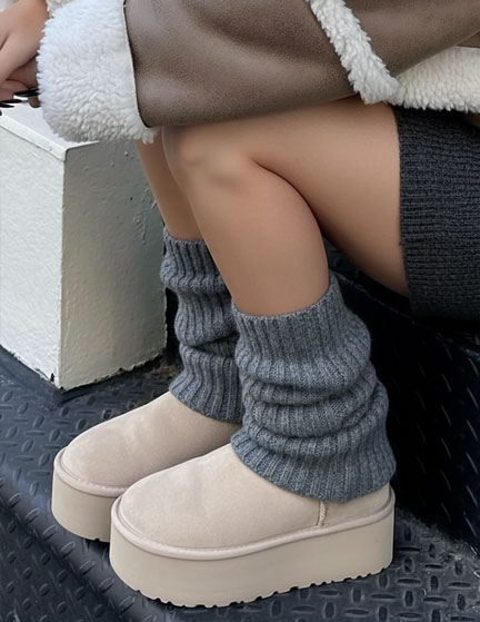 Franco Banetti Ugg Socks Grey