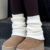 Franco Banetti Ugg Socks Off-White