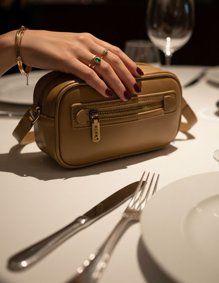 Franco Banetti Vers Bag Camel