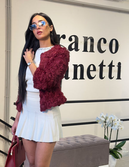 Franco Banetti Waro Jacket Bordo