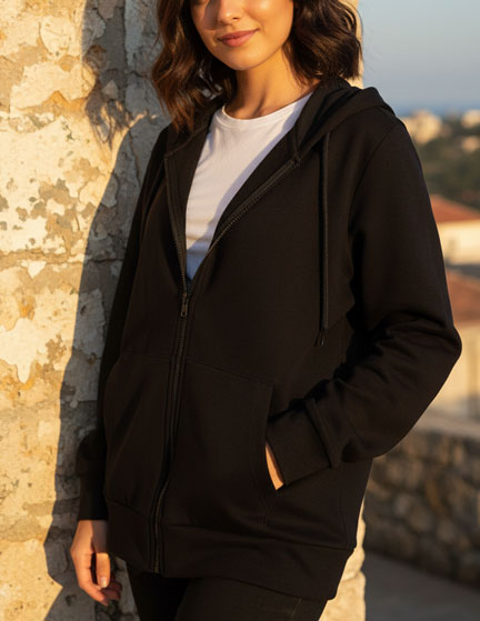 Franco Banetti Zipa Jacket Black