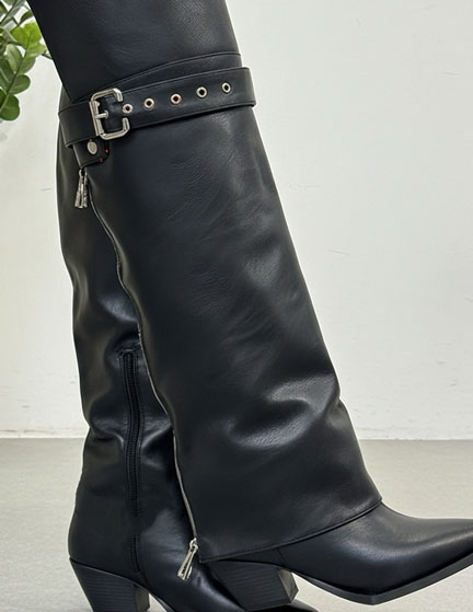 Franco Banetti Zipro Boot Black