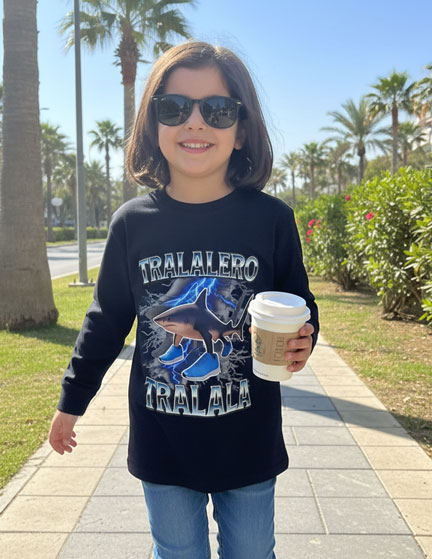 Franco Banetti Brainrot Top Navy