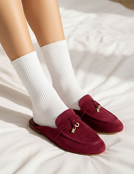 Franco Banetti Jera Slipper Bordo