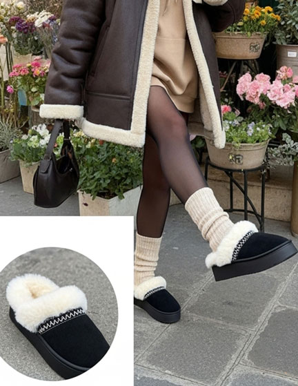 Franco Banetti Hug Slipper Black