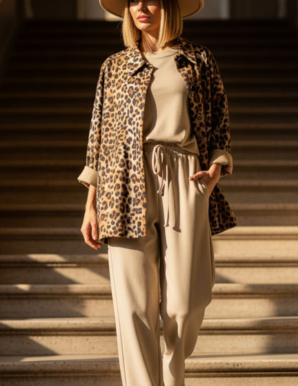 Franco Banetti Shirt tiger