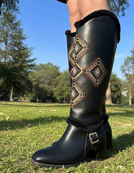 Franco Banetti Twins Boot Black