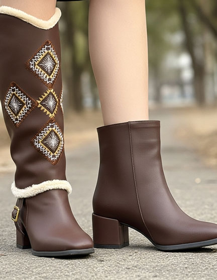 Franco Banetti Twins Boot Brown
