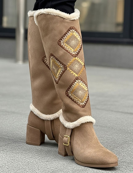 Franco Banetti Twins Boot Khaki