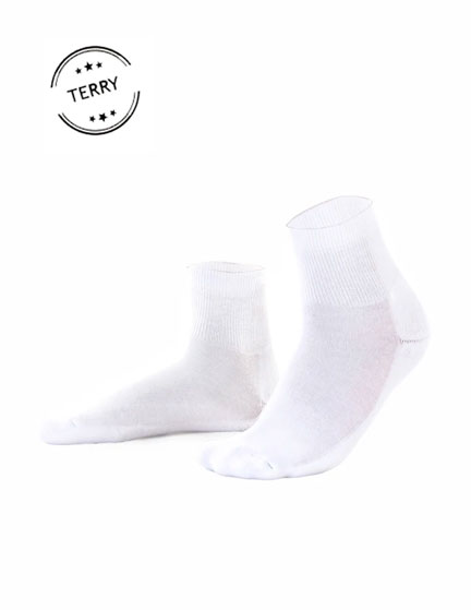 Marie France Women Sport Socks White
