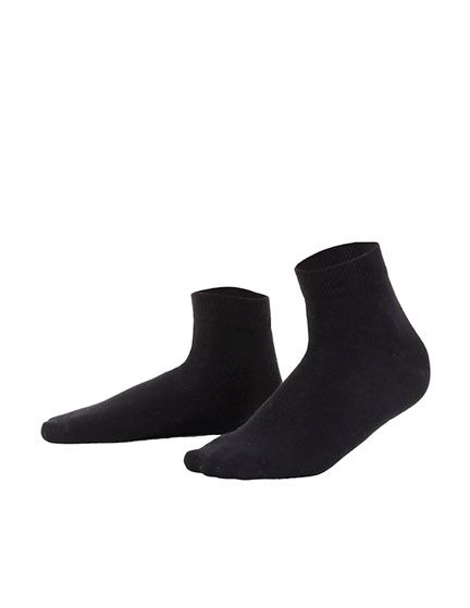 Marie France Classic Women Half Socks Black