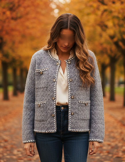 Franco Banetti Puk Cardigan Grey